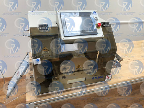 Máquina de corte eletropneumática - GM100 - GM AUTOMAZIONI - com faca / para PVC / para vidro