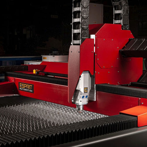 Máquina de corte a laser de fibra - Photon One series - Esprit Automation - a laser 2D / para metais / para chapas