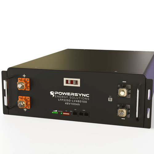 Módulo de baterias LiFePO4 - LFP3250-LV480100 - POWERSYNC Energy Solutions - prismático / 48 V / industrial