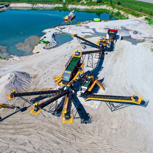 Planta de britagem e de peneiramento estacionária - Fabo Crushing Screening & Concrete Plants - de alta capacidade / para pedra