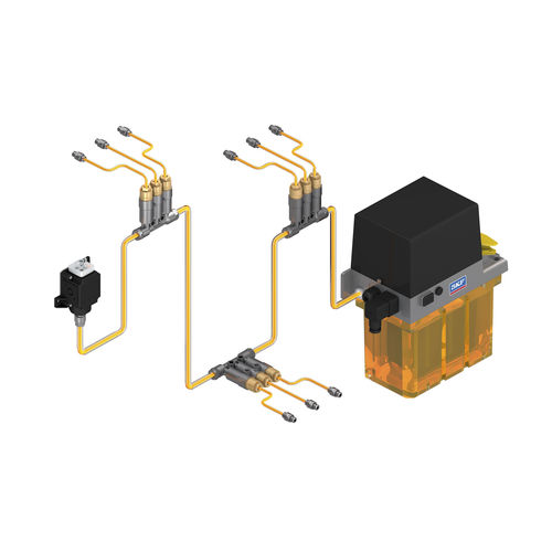 Unidade de lubrificação de linha única - SKF Lubrication Systems Germany GmbH - para óleo / para graxa / centralizada