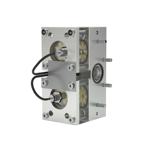 Medidor de vazão de engrenagem - SMD - SKF Lubrication Systems Germany GmbH - volumétrico / para óleo / DN 20 mm (3/4")