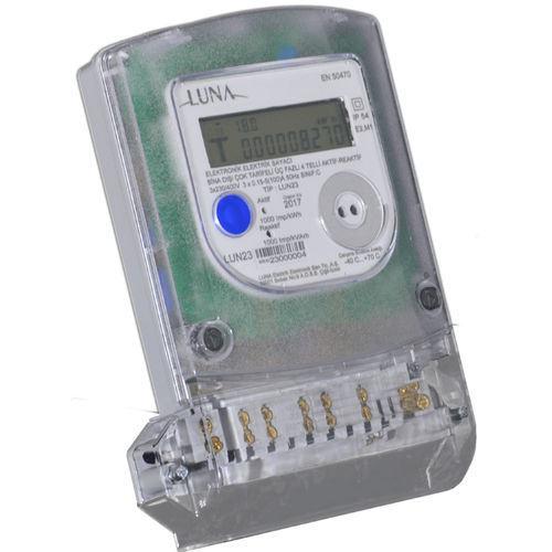 Medidor de energia elétrica trifásico - LUN23 - Luna Elektrik - de parede / RS-485 / 50 Hz