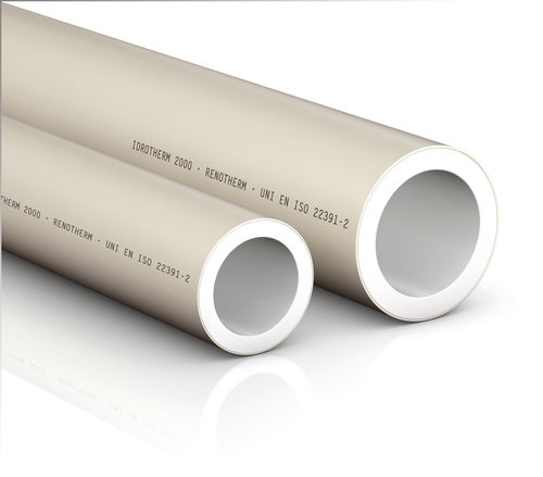 Tubo rígido para água quente - RENOTHERM PERT - Idrotherm 2000 - para águas frias / em polietileno (PE) / para altas temperaturas