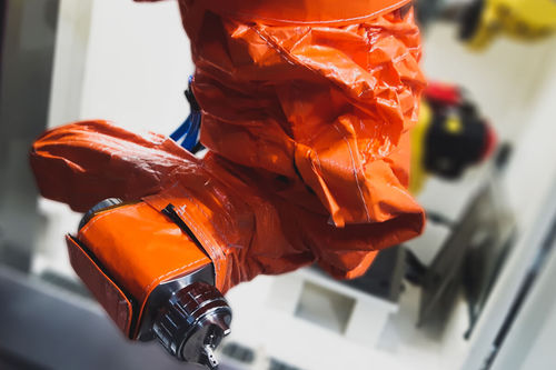 Capa de proteção para robô de pintura - EVO_coat - EVOTEC - impermeável / resistente a produtos químicos / resistente a líquidos