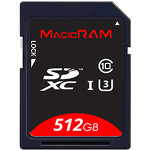 Cartão de memória SD - MagicRAM, Inc - 512 MB / industrial
