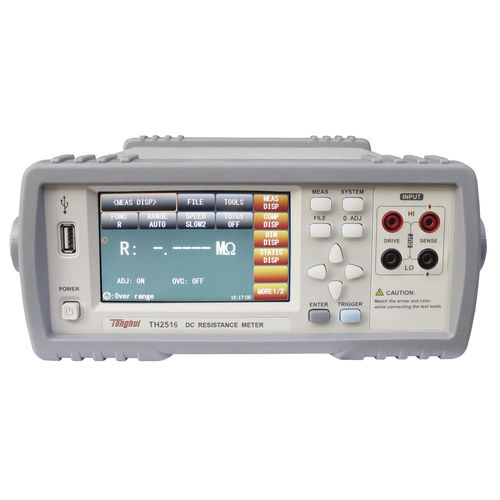 Ohmímetro digital - TH2516 - Changzhou Tonghui Electronic Co., Ltd. - portátil / de baixa resistência / de alta tensão