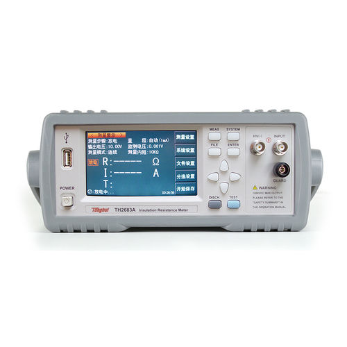 Medidor de resistência de isolamento de bancada - TH2683A - Changzhou Tonghui Electronic Co., Ltd.