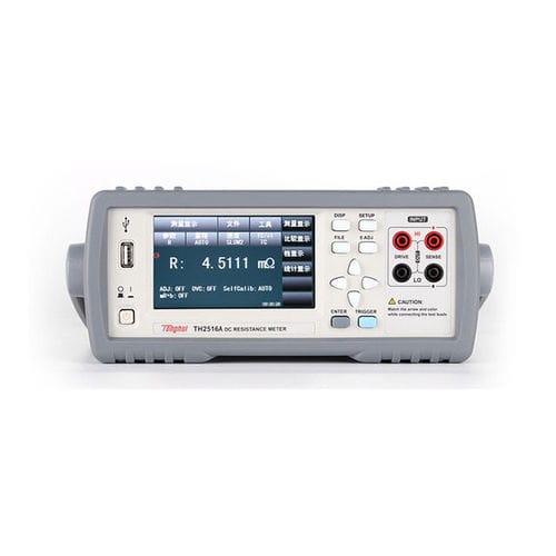 Ohmímetro digital - TH2516A - Changzhou Tonghui Electronic Co., Ltd. - de bancada / de baixa resistência / 4 terminais