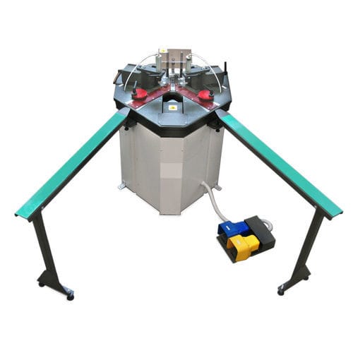Recravadeira de cantos de perfis - CRAB 2 - geam evolution srl - semiautomática / pneumática