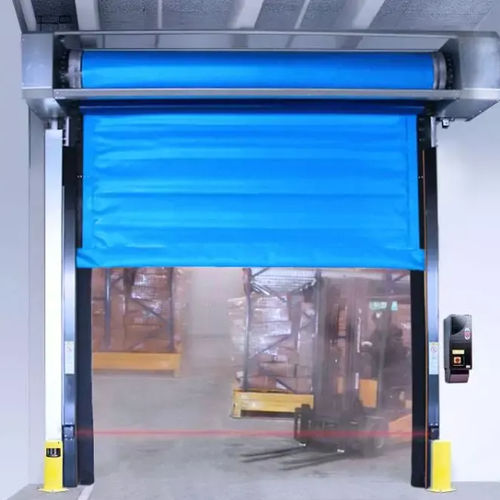 Porta para câmara frigorífica - RRD-FREEZER - Shanghai Kenvo Door Co., Ltd - de correr / de alumínio / em aço galvanizado