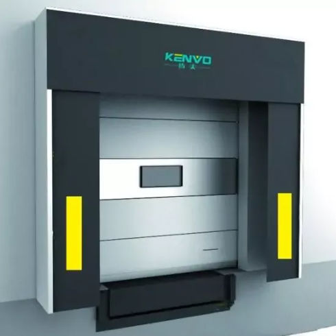 Abrigo de doca retrátil - Shanghai Kenvo Door Co., Ltd - de carga / com isolamento térmico