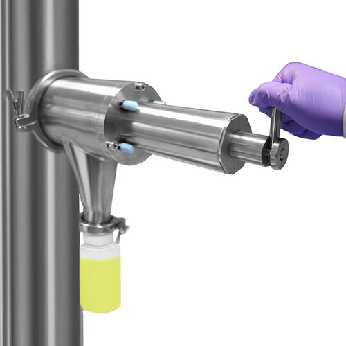 Amostrador de pó - FreeGlide® - Sampling Systems Ltd - para granulados / do tipo em linha / por via mecânica