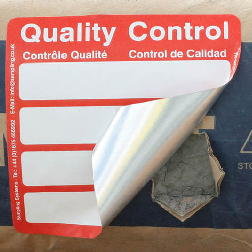Etiqueta de identificação - 8220 series - Sampling Systems Ltd - com motivos impressos / adesiva / para armazém