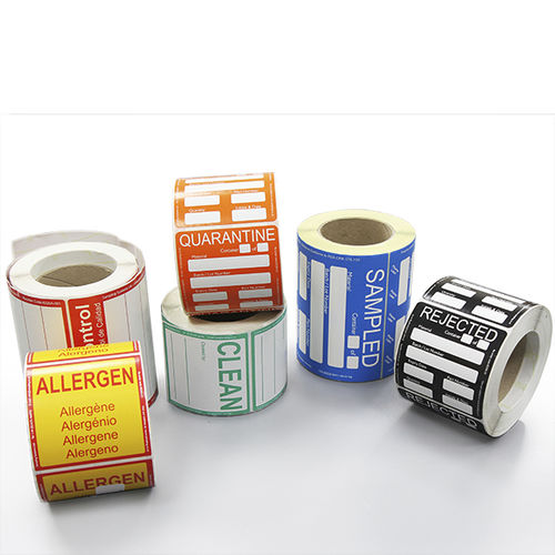 Etiqueta com motivos impressos - 8220A  - Sampling Systems Ltd - de identificação / adesiva / indicador