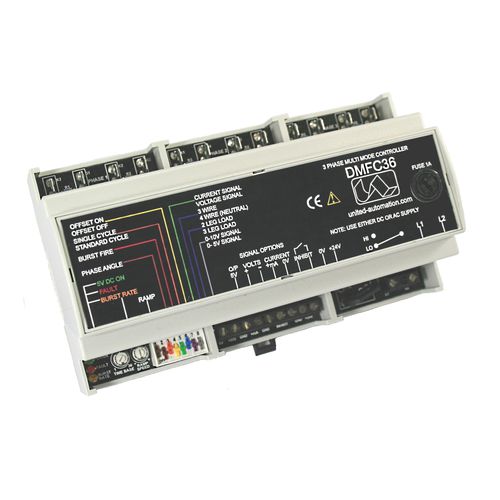 Controlador de potência de tiristor - DMFC36 - United Automation Limited - de transitórios rápidos / de fase / para trilho DIN