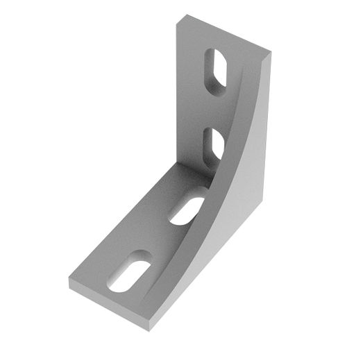 Suporte angular para perfis de alumínio - 1.21.15.0015 - Milper sas - de alumínio / em material fundido