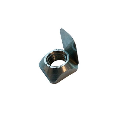 Porca quadrada - 1.21.20.0005 - Milper sas - em aço galvanizado / com mola
