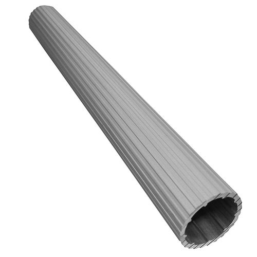 Perfil em alumínio anodizado - 1.01.02.0052 - Milper sas - tubular