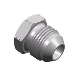 Tampão para conexão - S4J JIC series  - WUXI SAMWAY CO.,LTD - cônico / de cabeça sextavada / com rosca