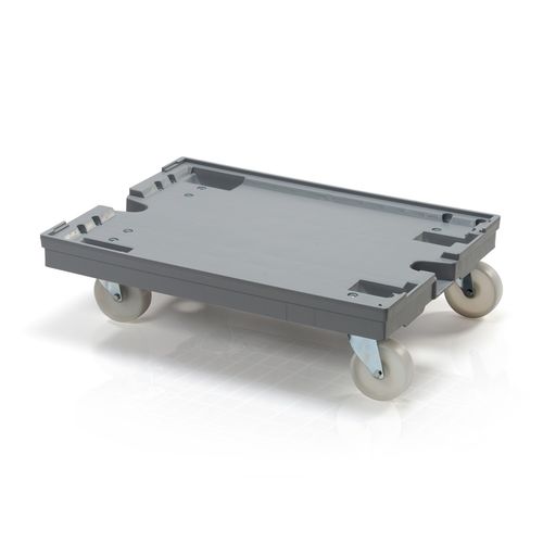 Carro tartaruga porta recipientes - 980500 - TBA plastové obaly s. r. o. - em material plástico