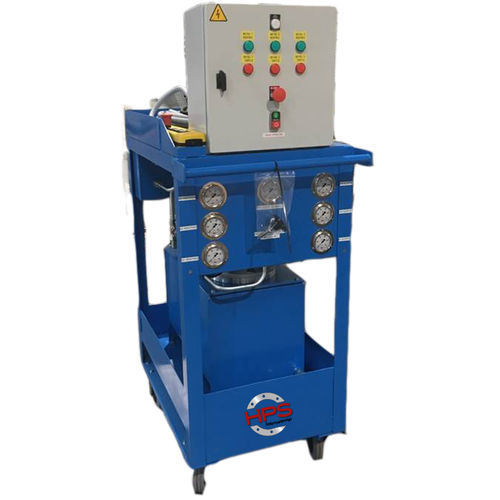 Unidade hidráulica móvel - HPS International - com motor elétrico / para processo de injeção de plásticos