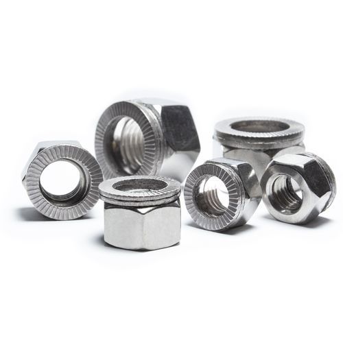 Porca de travamento com cunha - HEICO-LOCK&reg; Plus - HEICO Befestigungstechnik GmbH / HEICO Umformtechnik GmbH - hexagonal / metálica / com mecanismo de fechamento mecânico