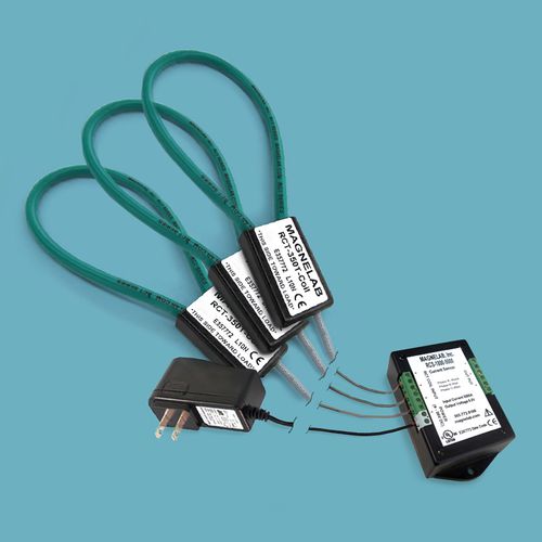 Sensor de corrente com bobina de Rogowski - RCS-600T - Manutech Europe - CA / trifásico