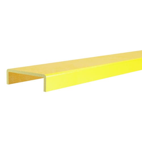 Perfil em poliéster reforçado com fibra de vidro - PU series - P-TREX - em U / pultrudido