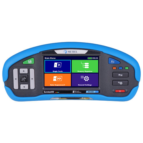 Testador de isolamento elétrico - MI 3155 EurotestXD - METREL - de tensão / de massa / de continuidade