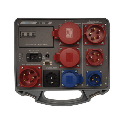 Testador de corrente residual - A 1322 Active 3-phase Adapter - METREL - de corrente de vazamento / para aparelhos elétricos / multifuncional
