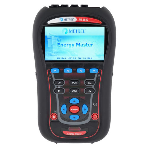 Analisador para rede elétrica - MI 2883 Energy Master  - METREL - de qualidade da energia / de harmônicos / portátil