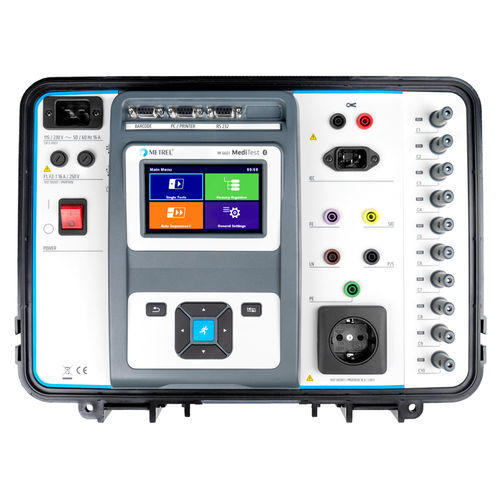 Testador de resistência de isolamento - MI 6601 MediTest - METREL - de corrente de vazamento / de segurança elétrica / para aparelhos médicos