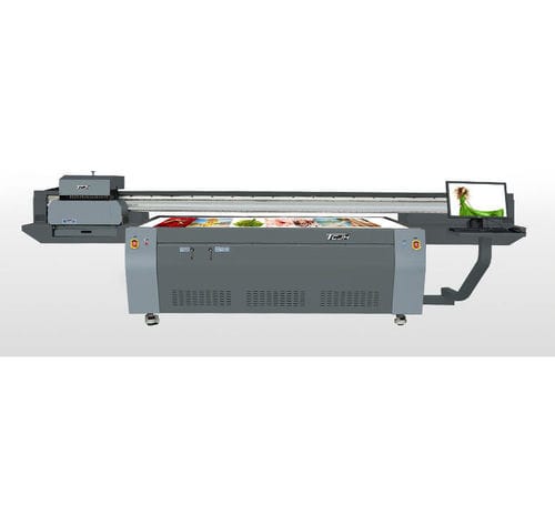 Impressora de grande formato de jato de tinta UV - Ricoh Gen5 - Shandong Wami CNC Technology Co., Ltd. - para plástico / para vidro / para madeira