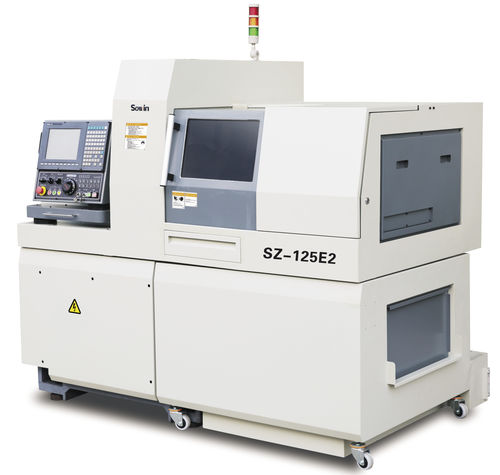 Torno tipo suíço CNC - SZ-125E2 - Shenzhen Sowin Precision Machine Tool Co., Ltd - de 5 eixos / universal / de dois fusos