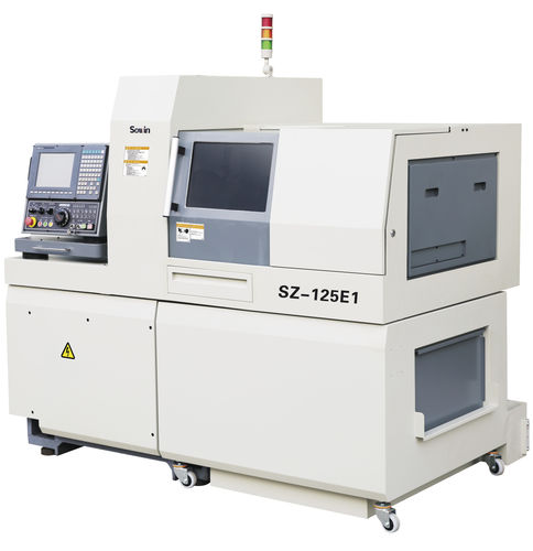 Torno tipo suíço CNC - SZ-125E1 - Shenzhen Sowin Precision Machine Tool Co., Ltd - de 5 eixos / universal / de dois fusos