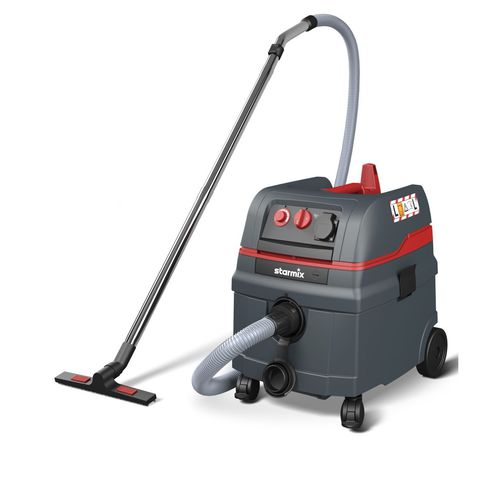 Aspirador para matérias secas - ISC L-1625 Top - Starmix - para matérias úmidas / elétrico / móvel