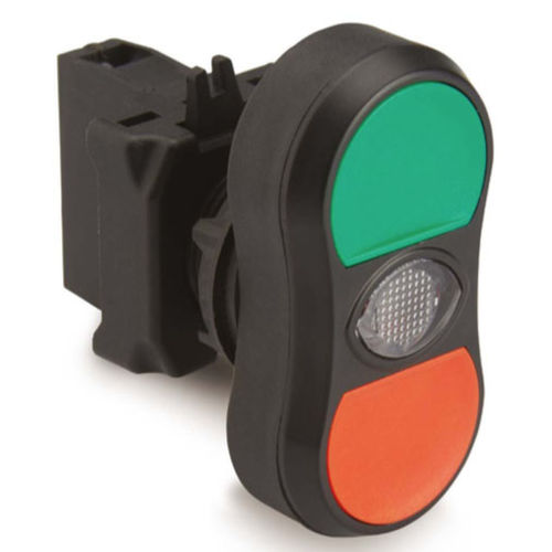Botão de comando IP65 - BxA0x series - EMS Electro Mecanicals Systems - para montagem em painel / com indicador luminoso / de LED