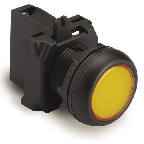 Botão de comando IP65 - EMS Electro Mecanicals Systems - com iluminação / ação momentânea / para montagem nivelada com superfície