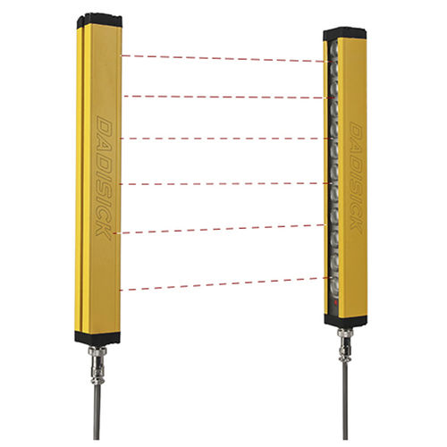 Cortina de luz de segurança - QC08/40-280 - DADI ELECTRONIC TECHNOLOGY CO.,LTD. - multifeixe / tipo barreira / robusta