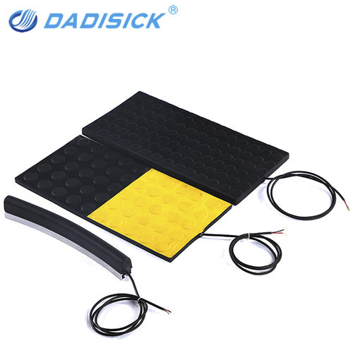 Tapete de segurança com sensor - QDTN-500*500 - DADI ELECTRONIC TECHNOLOGY CO.,LTD. - em borracha / para aplicação de soldadura / para entrada