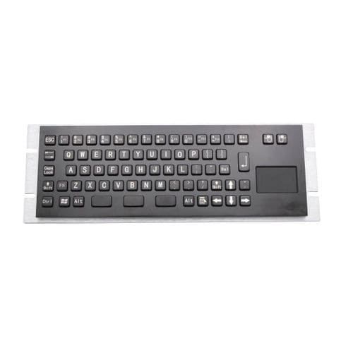 Teclado embutido - D-8630T-B - ShenZhen DAVO Electronics Co., Ltd - com teclas mecânicas / 68 teclas / com touchpad