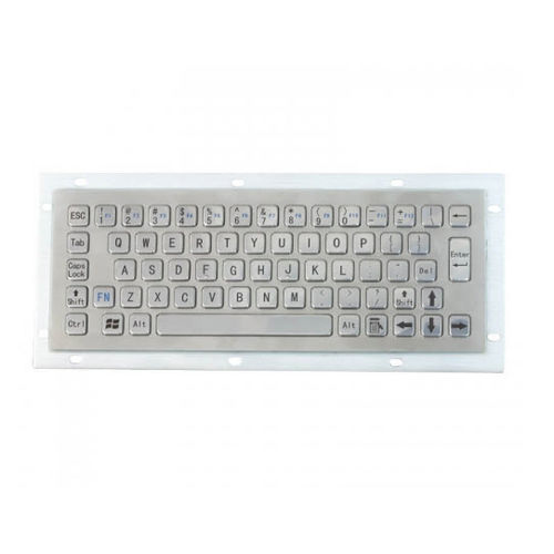 Teclado embutido - D-8656 - ShenZhen DAVO Electronics Co., Ltd - com teclas mecânicas / 65 teclas / industrial