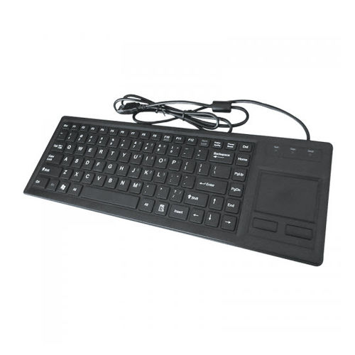 Teclado de mesa - D-87F - ShenZhen DAVO Electronics Co., Ltd - com teclas mecânicas / mouse integrado com 3 teclas / 86 teclas