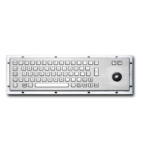 Teclado embutido - D-8602 - ShenZhen DAVO Electronics Co., Ltd - com teclas mecânicas / mouse integrado com 2 teclas / 65 teclas