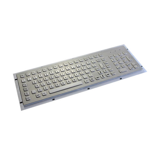 Teclado embutido - D-8625 - ShenZhen DAVO Electronics Co., Ltd - com teclas mecânicas / 103 teclas / industrial