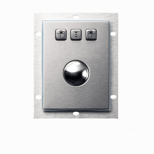 Trackball robusto - D-8302 - ShenZhen DAVO Electronics Co., Ltd - mecânico / embutido / 38 mm