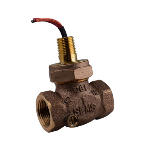 Controlador de fluxo de pistão - FS-200  - GEMS SENSORS & CONTROLS - para líquidos / com revestimento cerâmico / em aço inoxidável
