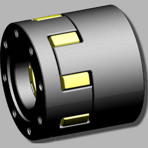 Acoplamento tipo anel de fixação - Utex B series - Utkarsh Transmissions Pvt. Ltd. - para eixo / flangeado