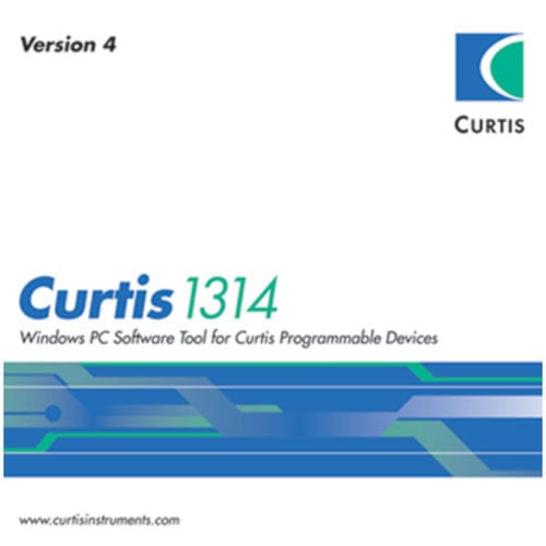 Software de interface - 1314 series - Curtis Instruments - de programação / de diagnóstico / de topografia